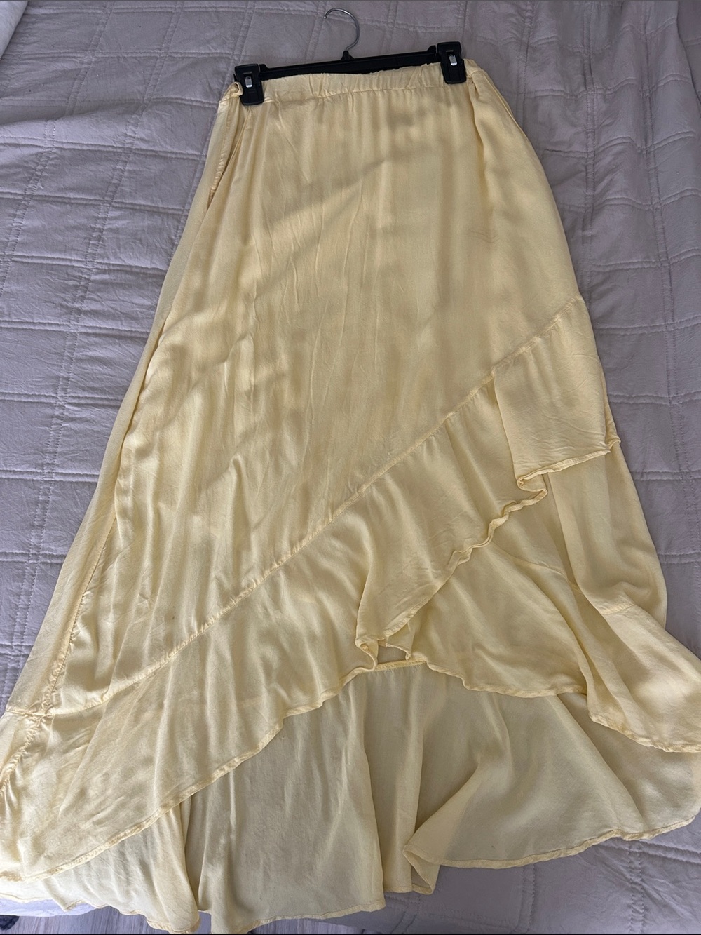 Yellow flowy Skirt